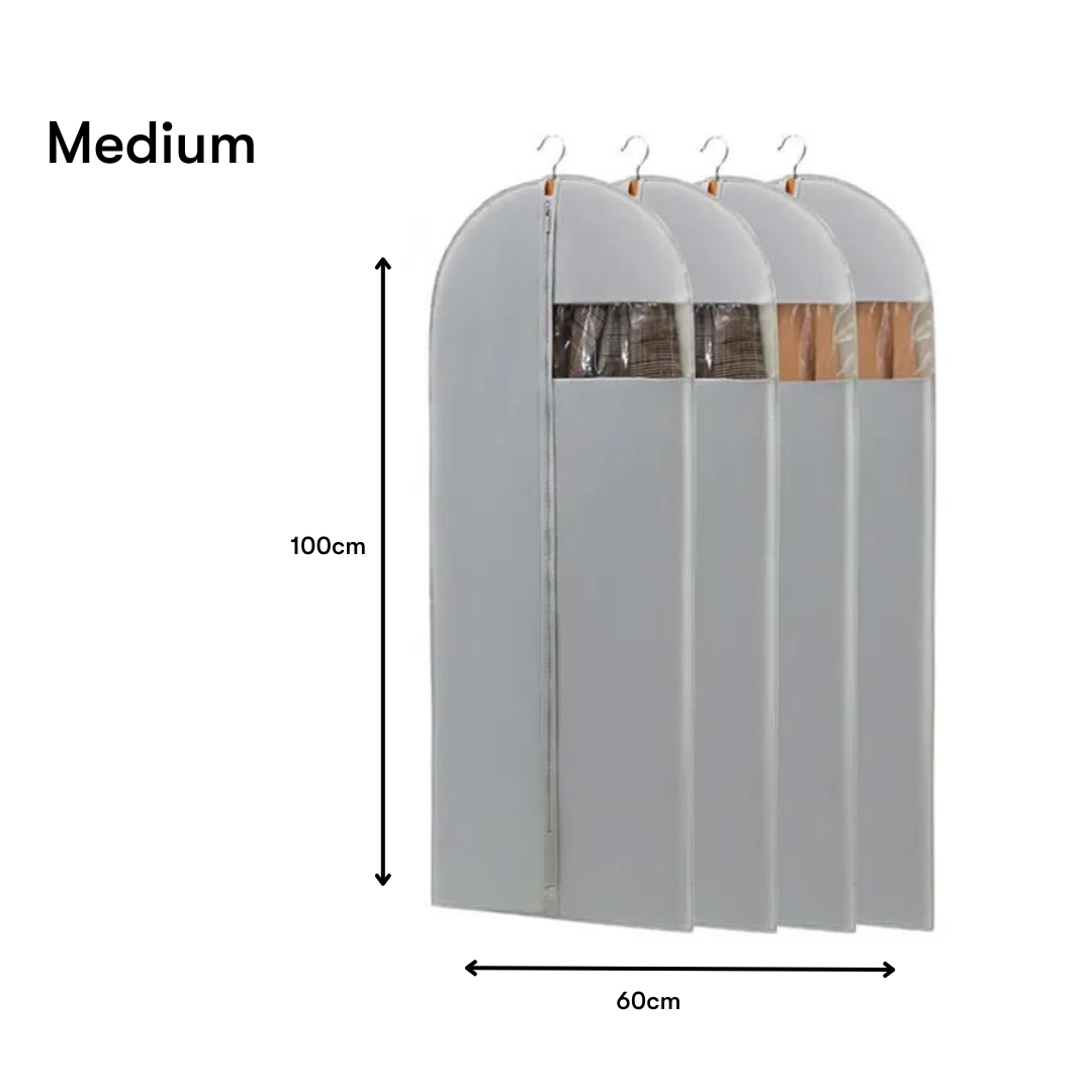 Clothing Garment Dustproof Wardrobe Covers Set of 3