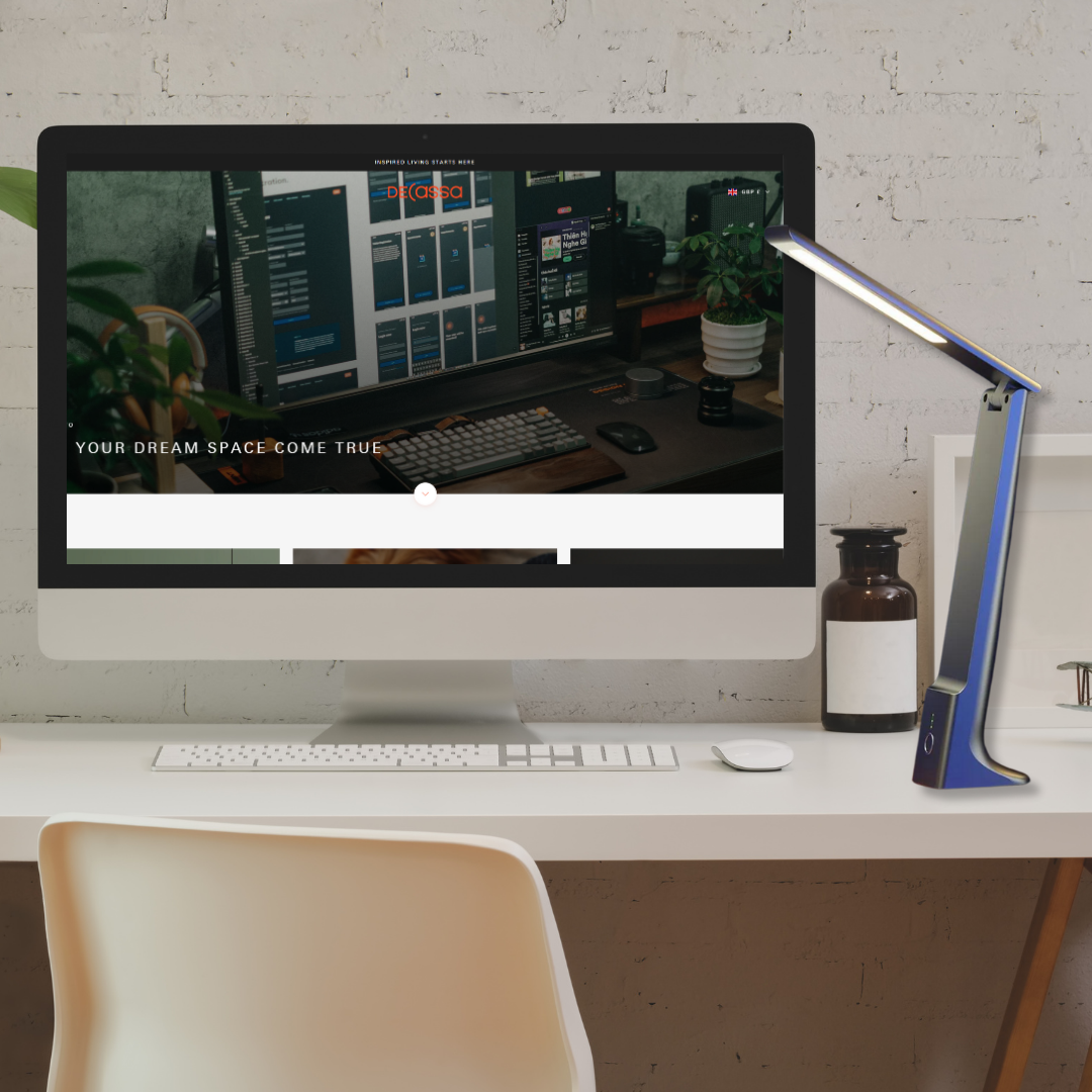 Eye Care LED Folding Desk Lamp Adjustable