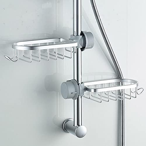 Shower Caddy No Drill Bathroom Rail