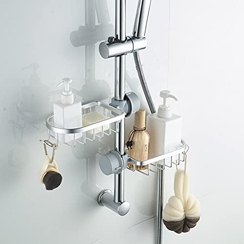 Shower Caddy No Drill Bathroom Rail