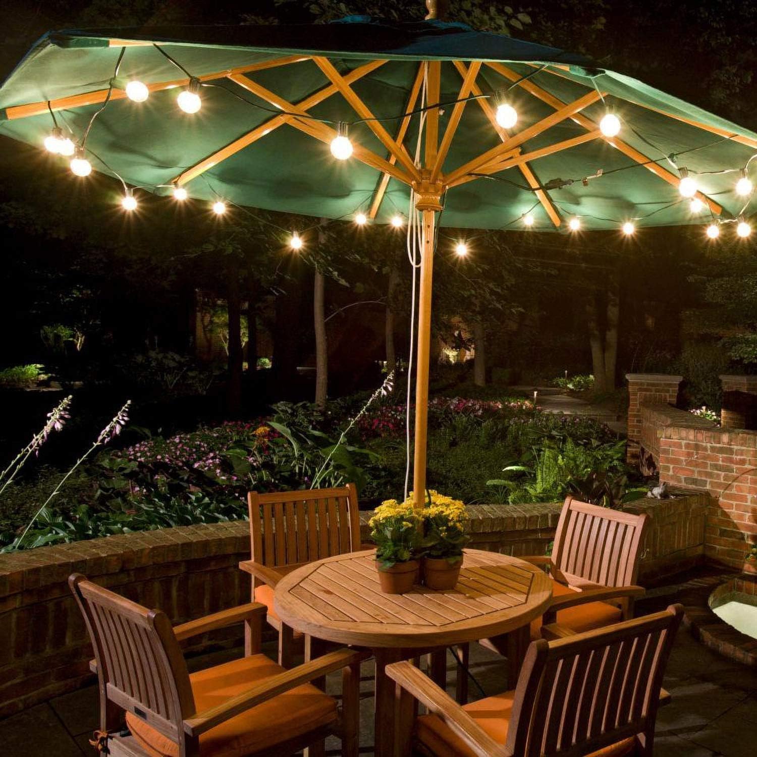 Ball String Mains Powered Garden Lights LED