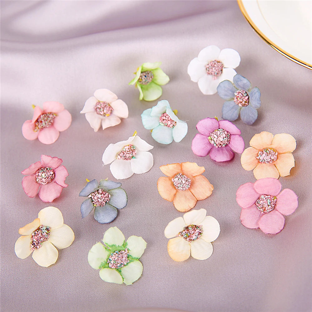 100 Artificial Silk Daisy Flowers