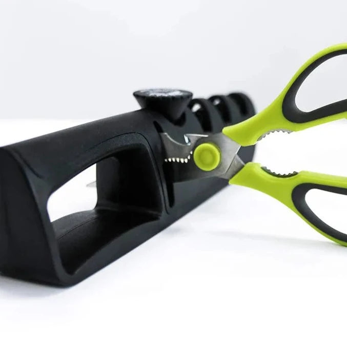 Four Stage 4 in 1 Knife and Scissor Sharpener