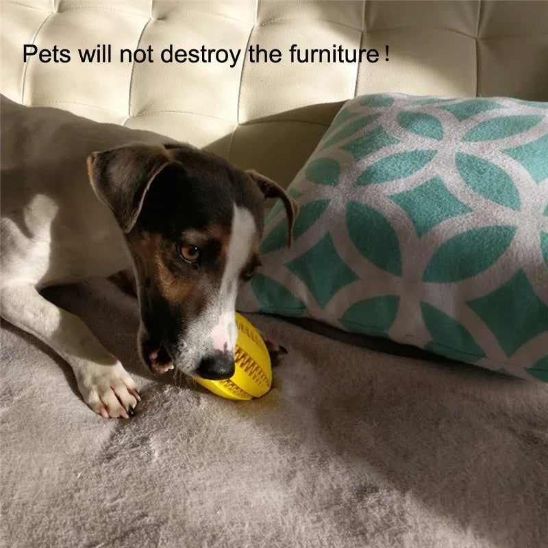 Extra-tough Tooth Cleaning Treat Ball Chew Toy for Dogs