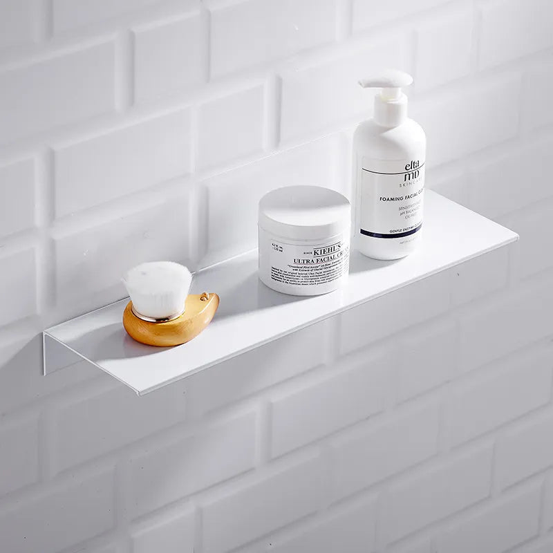 Brushed Aluminium Storage Shelf