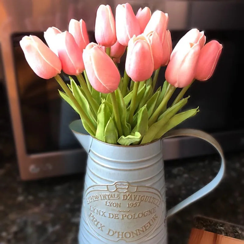 10 Stem Artificial Tulip Bouquet