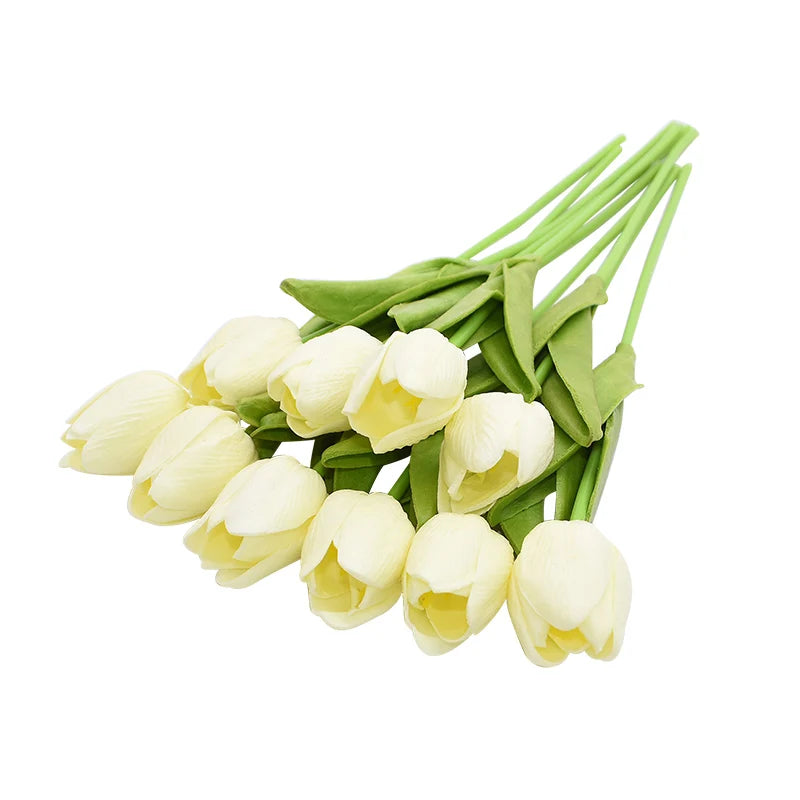 10 Stem Artificial Tulip Bouquet
