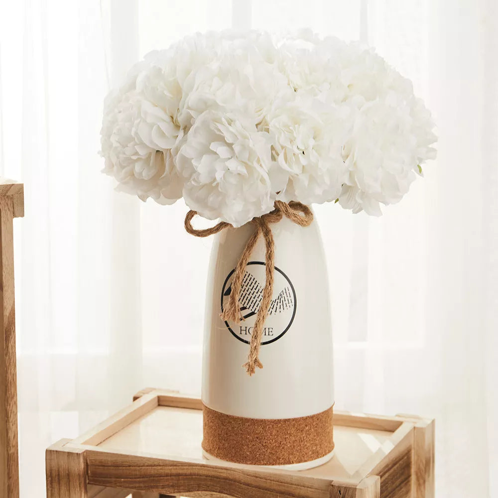 Artificial Peony 5 Heads Bouquet