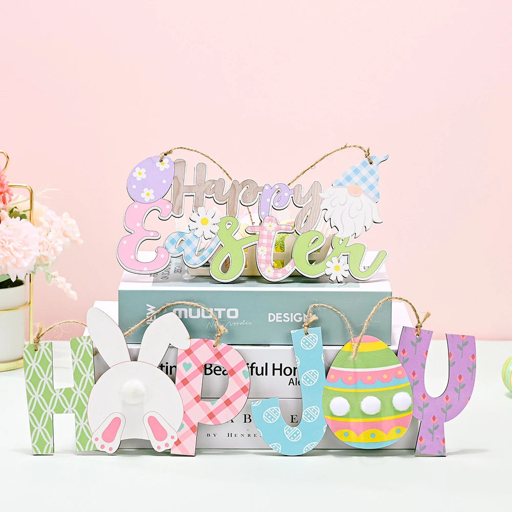 Hanging Easter Pendent Signs