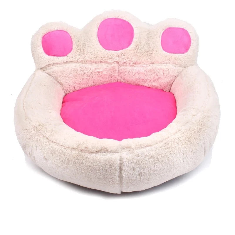 Paw Print Dog Bed Pet Mattress