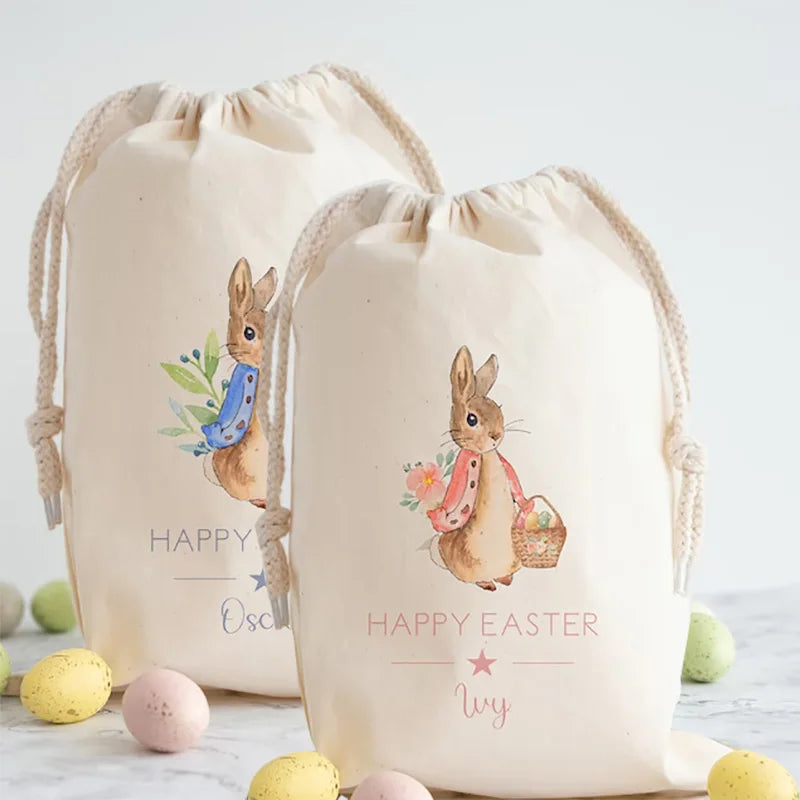 Personalised Easter Bunny Bags