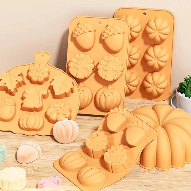 Harvest Autumn Silicone Moulds