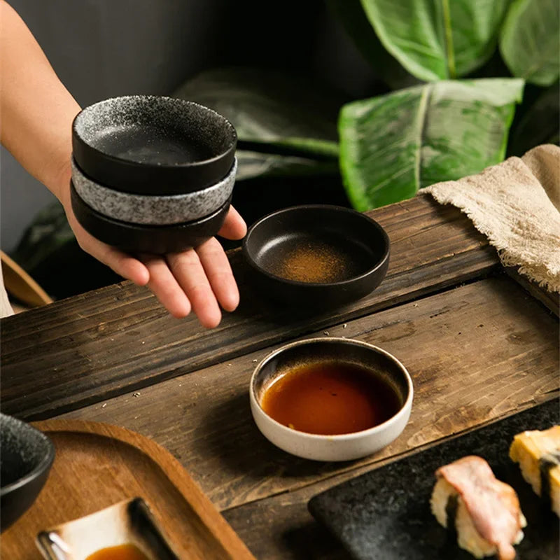 Mamezara Shaped Japanese Sauce Dish