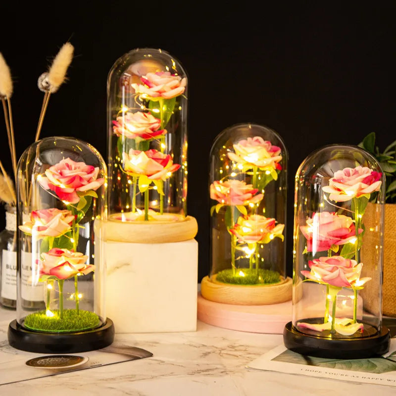 Eternal Rose In Dome LED