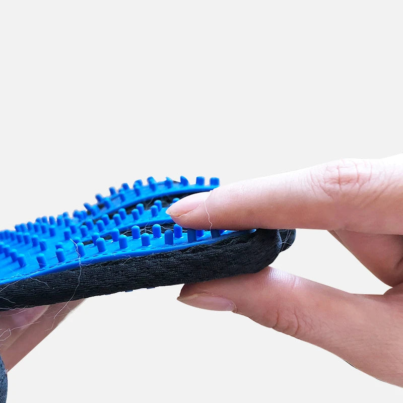 Silicone De-Shedding Pet Grooming Glove For Dogs Cats