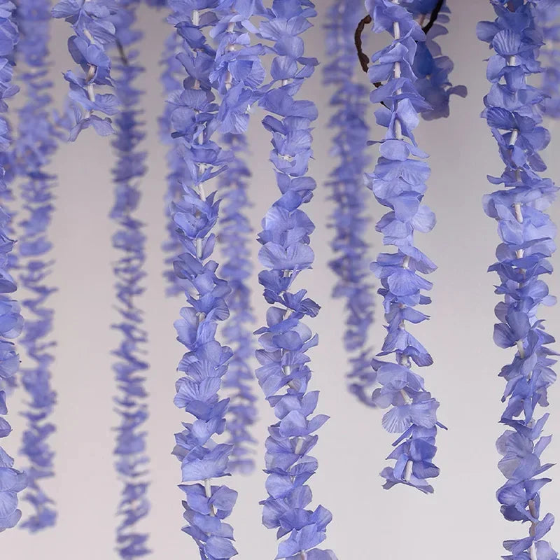 Artificial Hanging Wisteria Vine 5 Pack