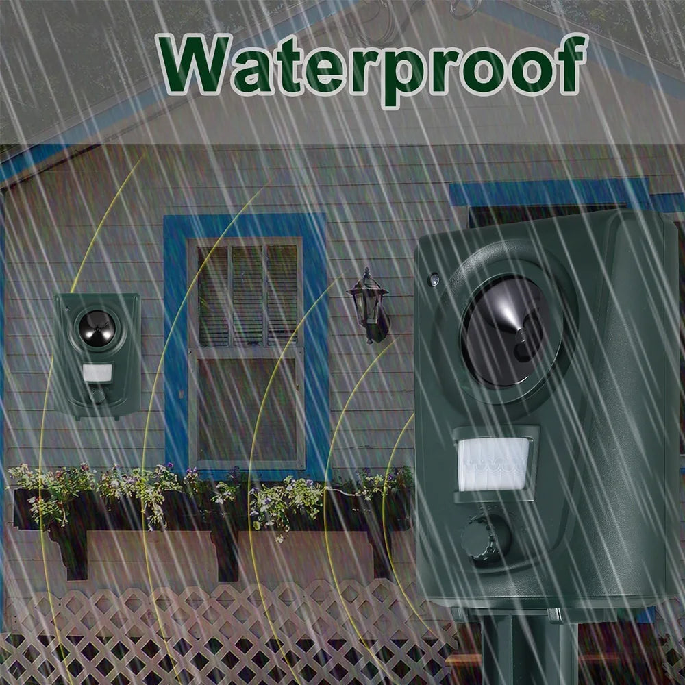 Solar Powered Outdoor Pest Repeller