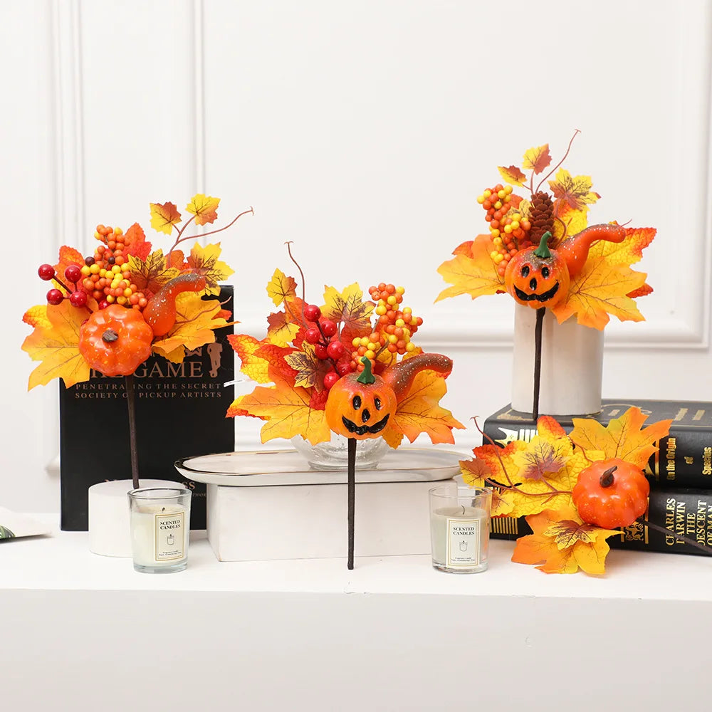 Pumpkin Decoration Branch