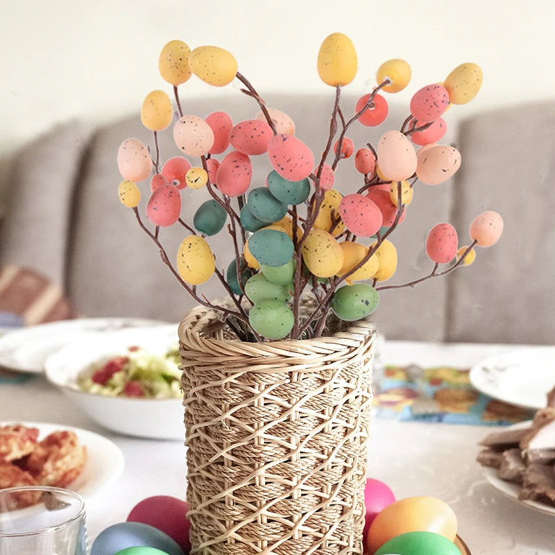 Easter Egg Branch Artificial Flower Stems