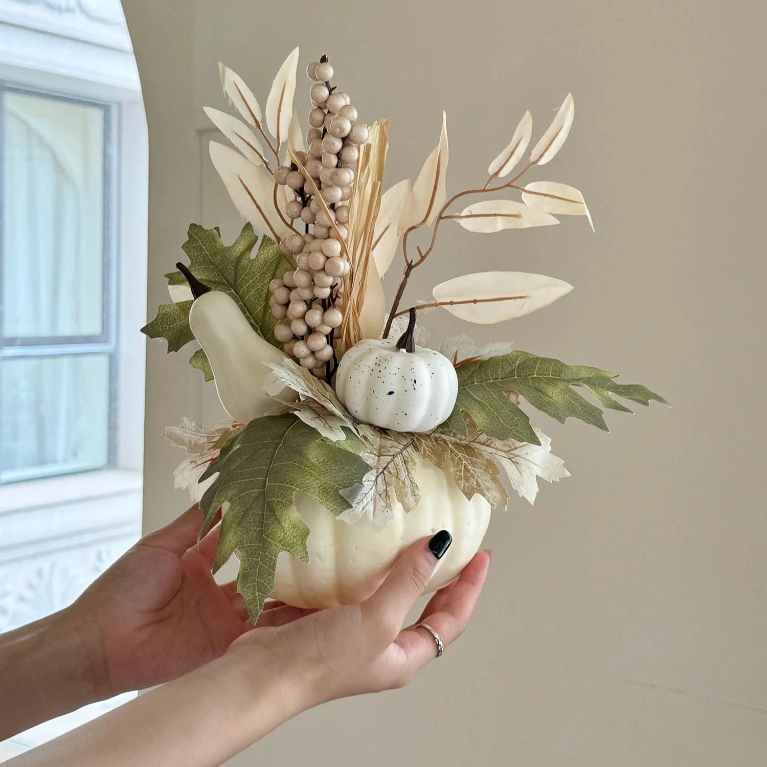 Autumn Table Decor Pumpkin