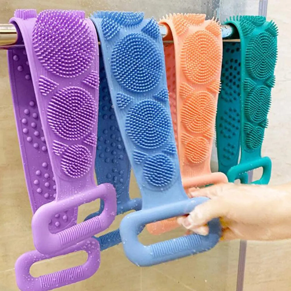Body Silicone Shower Exfoliator Scrubber