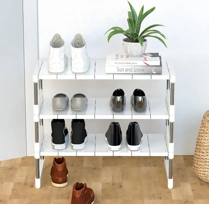 Telescopic Stackable Storage Shelf