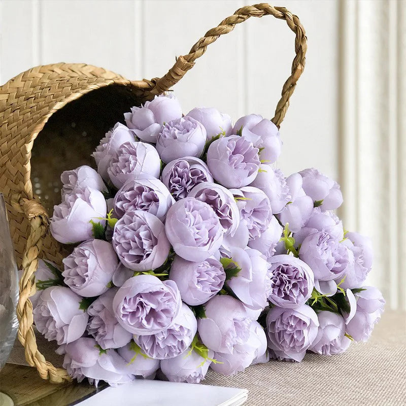 Artificial Peony Bouquet
