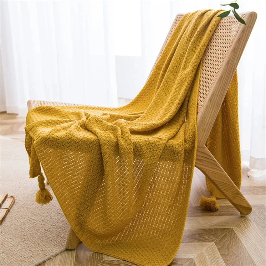 Chunky Knit Blanket