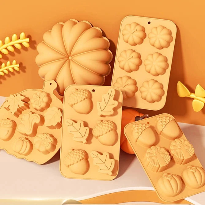 Harvest Autumn Silicone Moulds