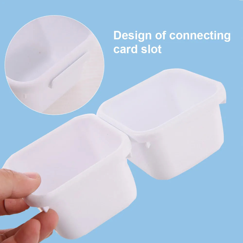 8 Piece Interlocking Drawer Organiser Trays