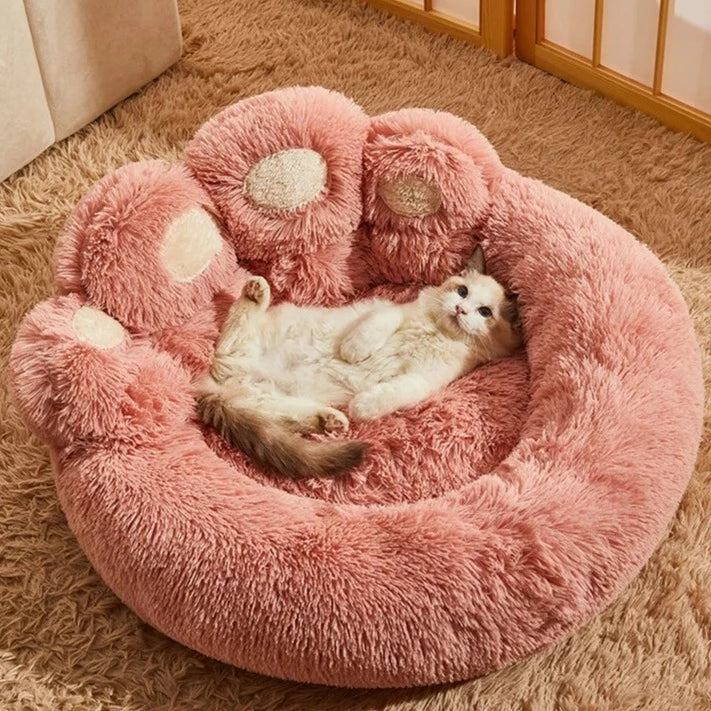 Paw Print Dog Bed Pet Mattress