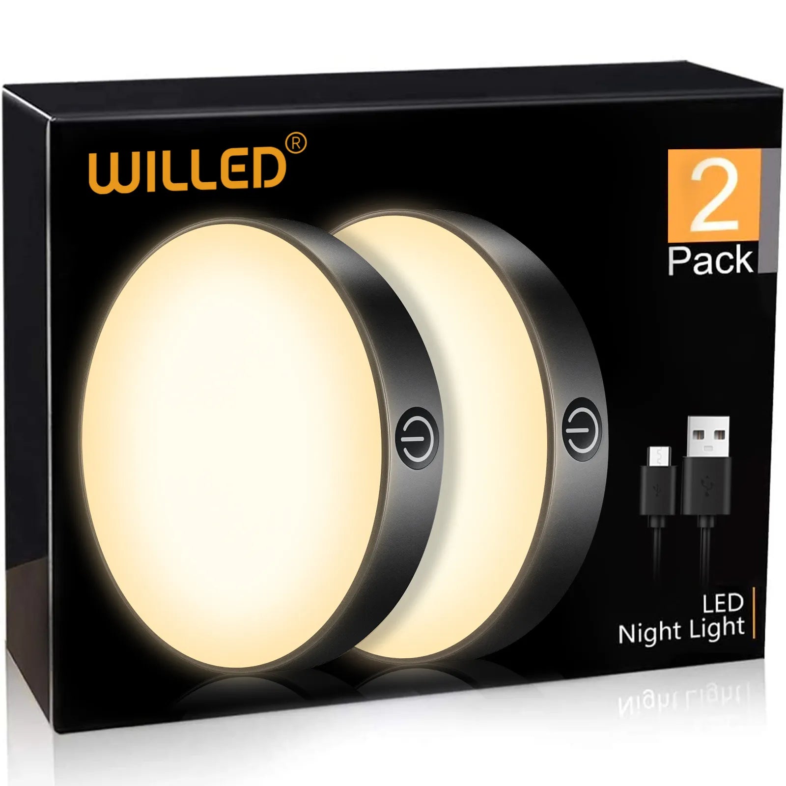 LED Spot light Wireless Dimmable Night Light