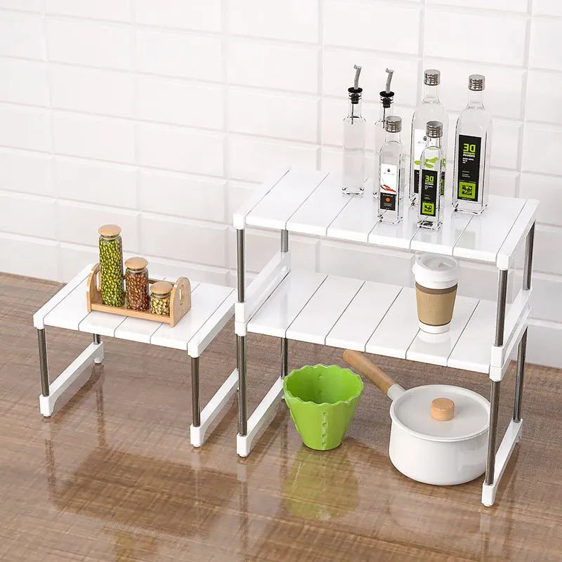 Telescopic Stackable Storage Shelf
