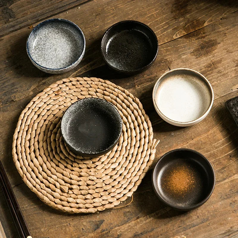 Mamezara Shaped Japanese Sauce Dish