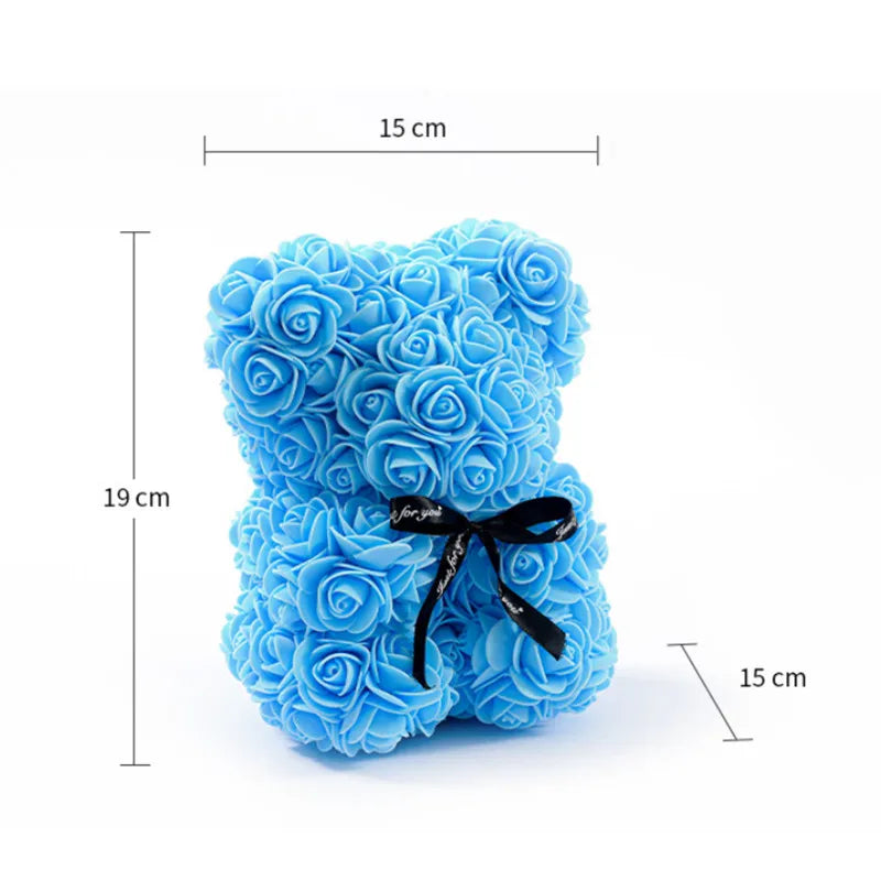 Rose Petal Bear in Gift Box