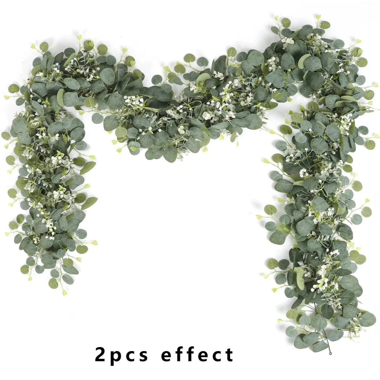 Artificial Eucalyptus Leaf Garland