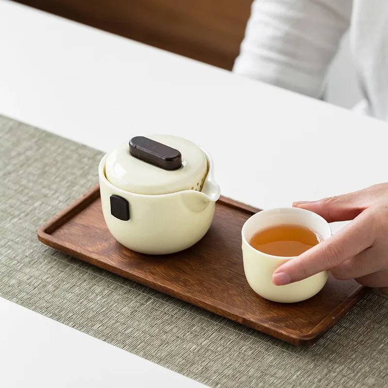 Wooden Serving Tray Rectangular