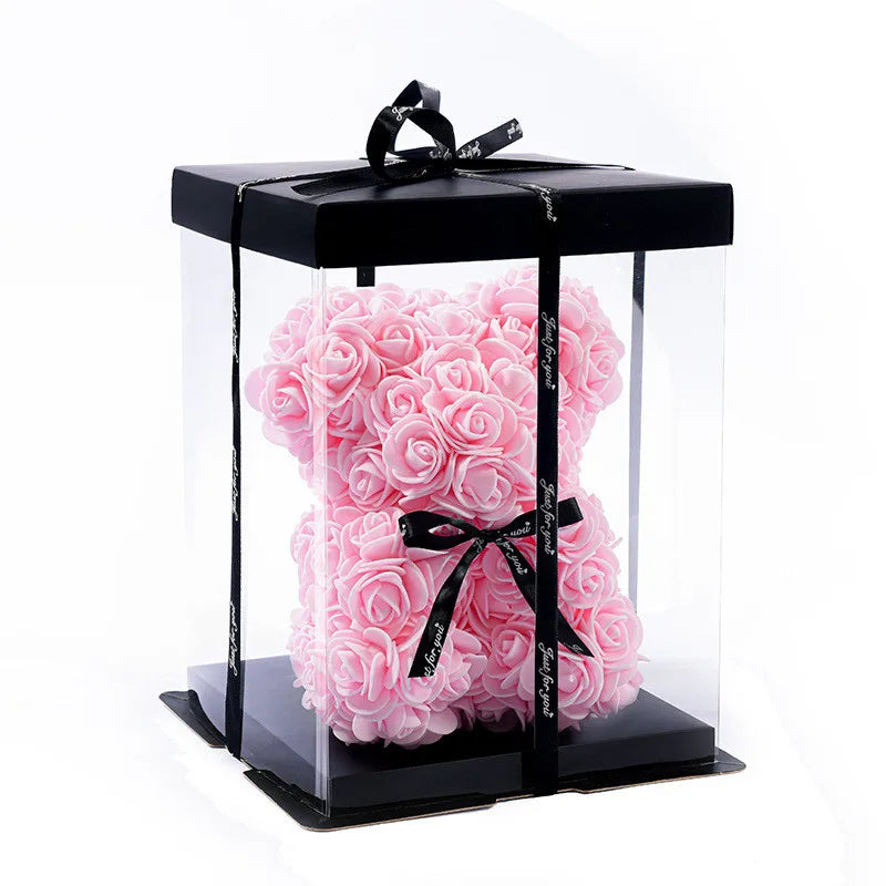 Rose Petal Bear in Gift Box