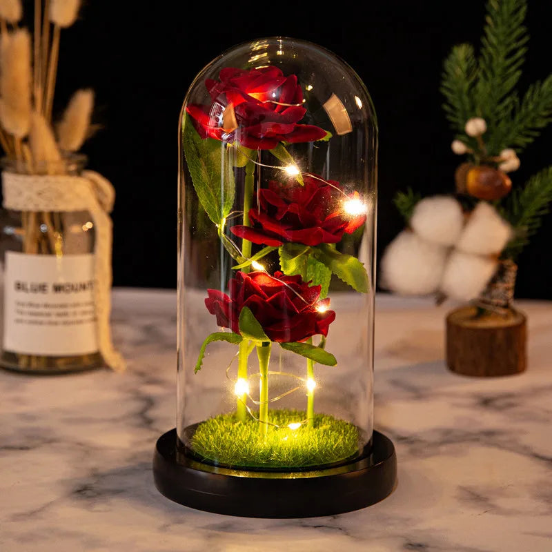 Eternal Rose In Dome LED