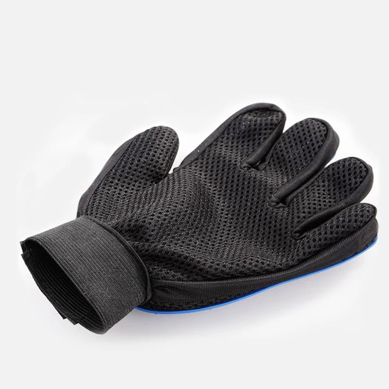 Silicone De-Shedding Pet Grooming Glove For Dogs Cats