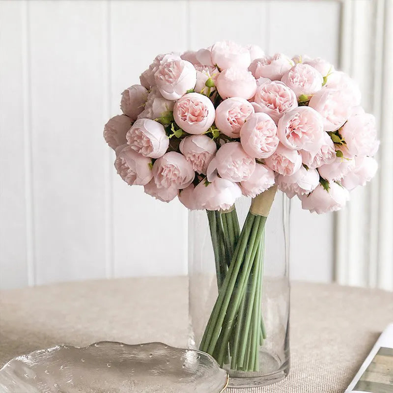 Artificial Peony Bouquet