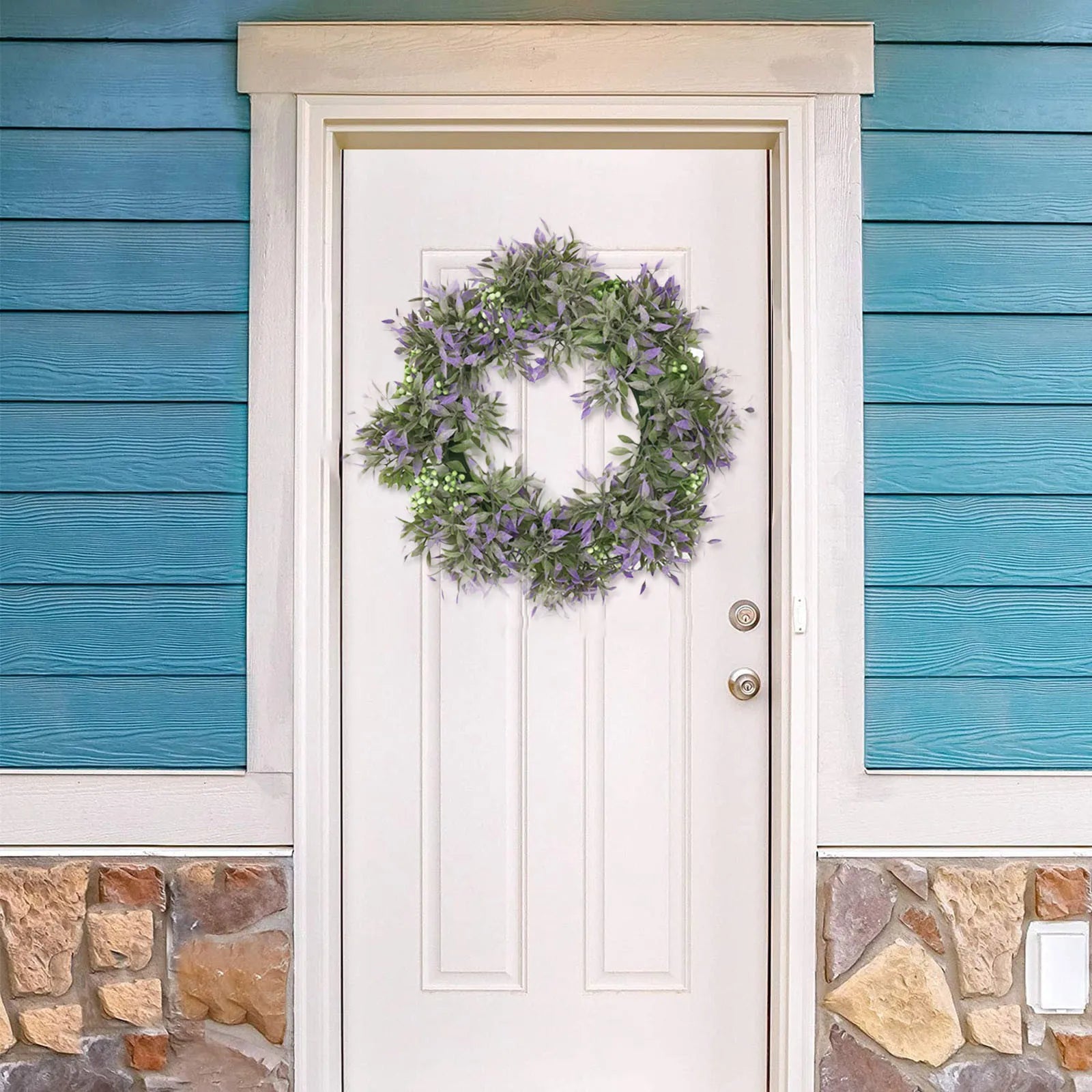 Lavender Door Wreath