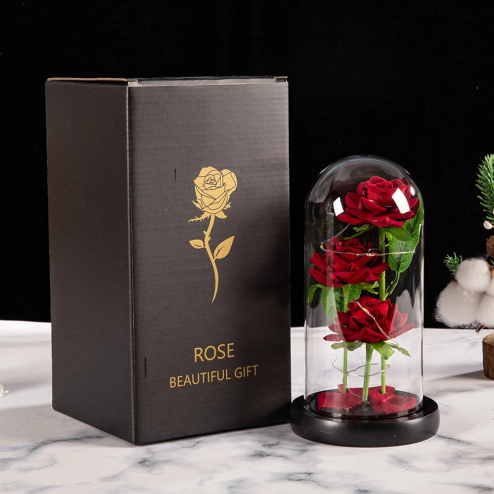 Eternal Rose In Dome LED
