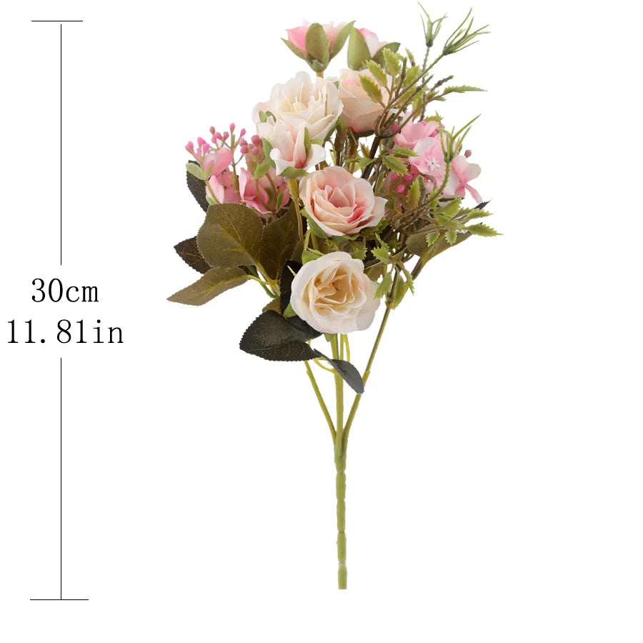 Artificial Rose Bouquet Stem