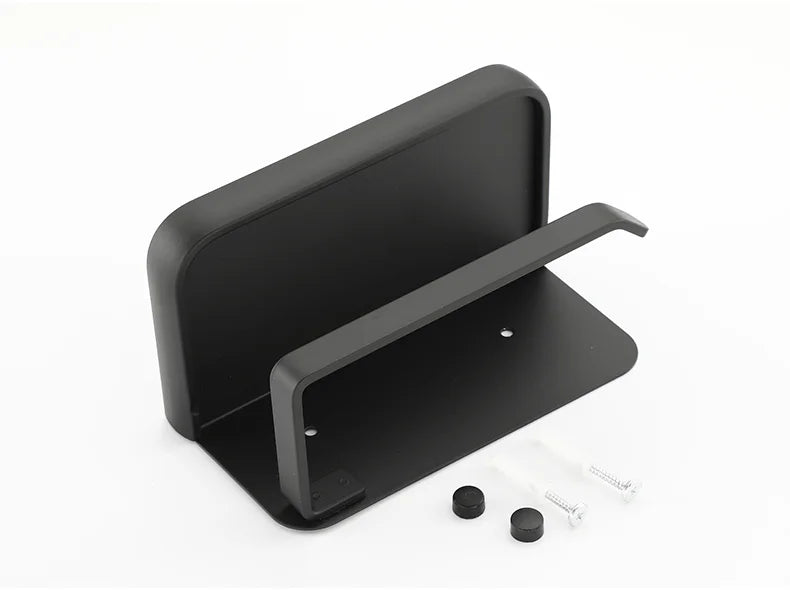 Toilet Roll Holder with Storage Shelf