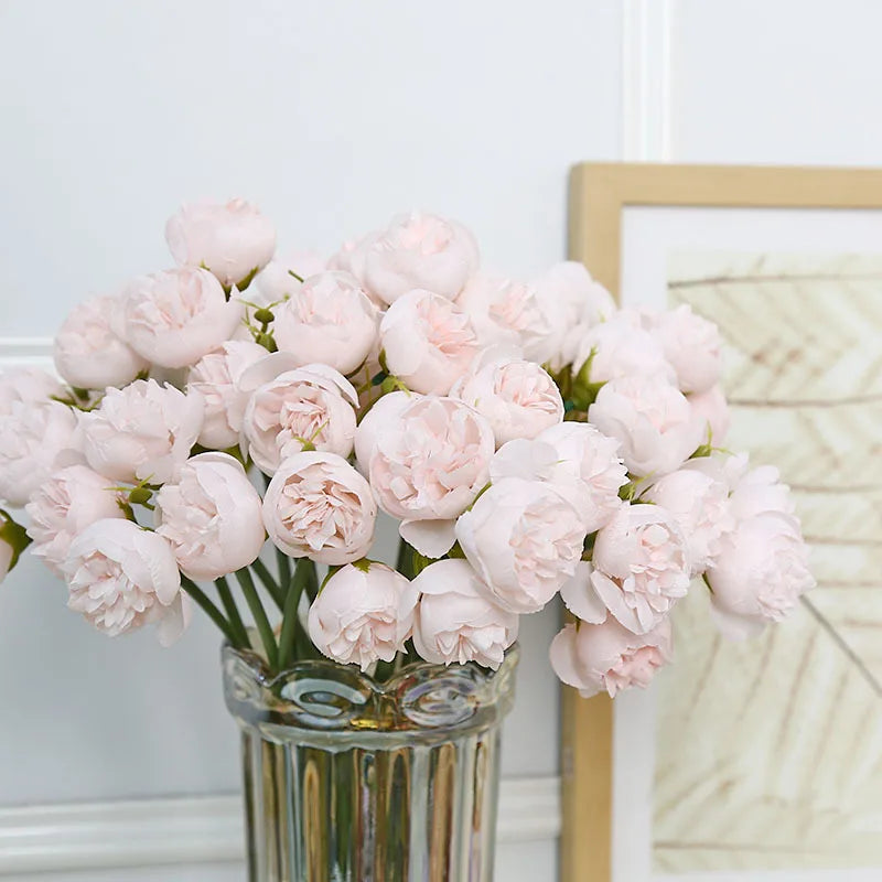 Artificial Peony Bouquet