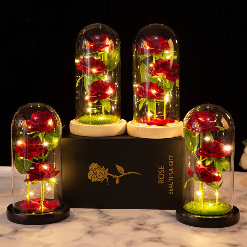 Eternal Rose In Dome LED