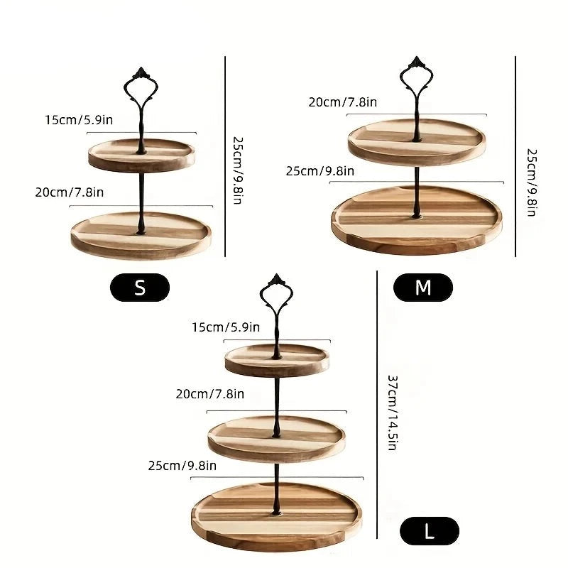 Wooden Afternoon Tea Stands