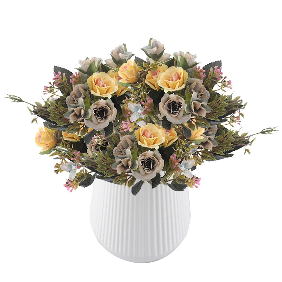 Artificial Rose Bouquet Stem