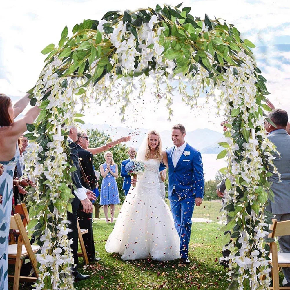 Artificial Wisteria Garlands